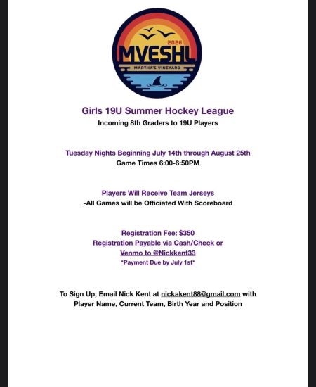 Summer Hockey League girls